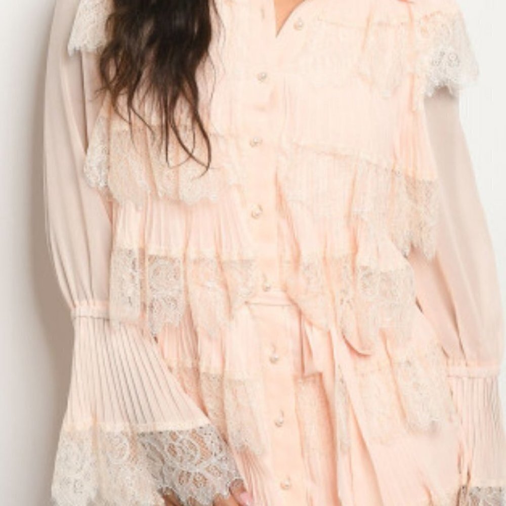 LOVELY BLUSH DRESS - Picture 3 of 3